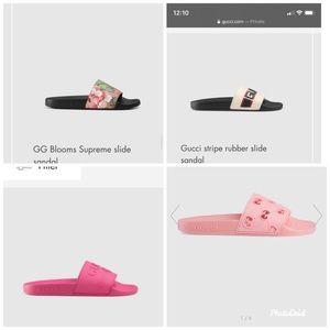 GUCCI SLIDES LOOKING